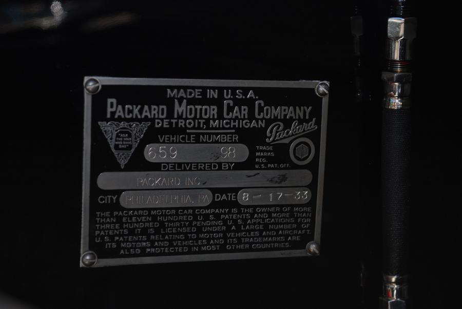  Packard Super Eight Coupe Roadster 1933 года  (фото 17 из 23)